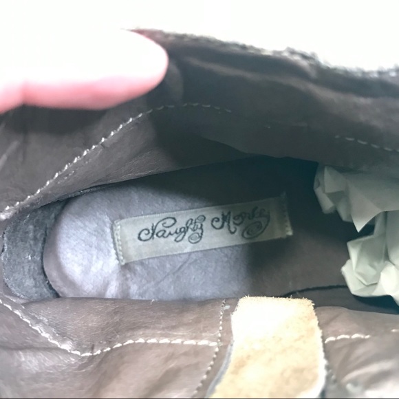 Naughty Monkey Annie Distressed Bootie in Taupe - Picture 10 of 10